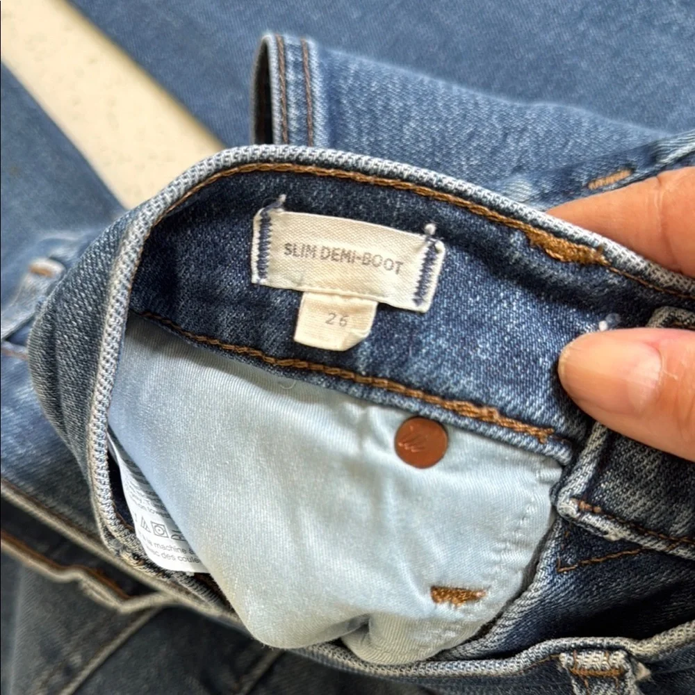 Madewell Vintage Wash Denim Jeans